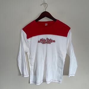 Vintage y2k Ohio State University “OHIO” 3/4 Sleeve Shirt (0114)